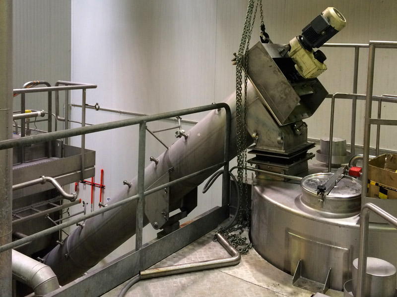 Plaatsen van Inox Vijzel / Schroef West Vlaanderen 3