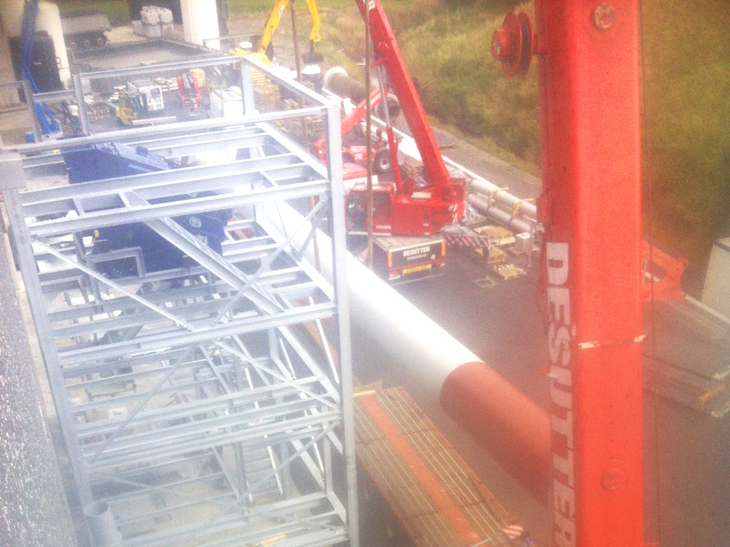 Plaatsen Polyester Schoorsteen West Vlaanderen 1