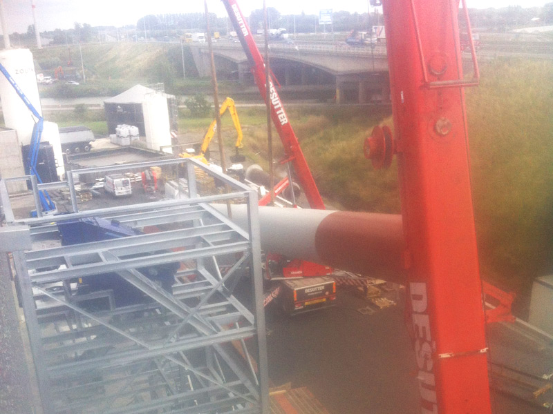 Plaatsen Polyester Schoorsteen West Vlaanderen 2