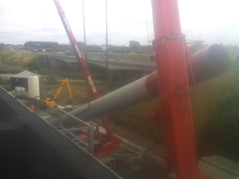 Plaatsen Polyester Schoorsteen West Vlaanderen 3