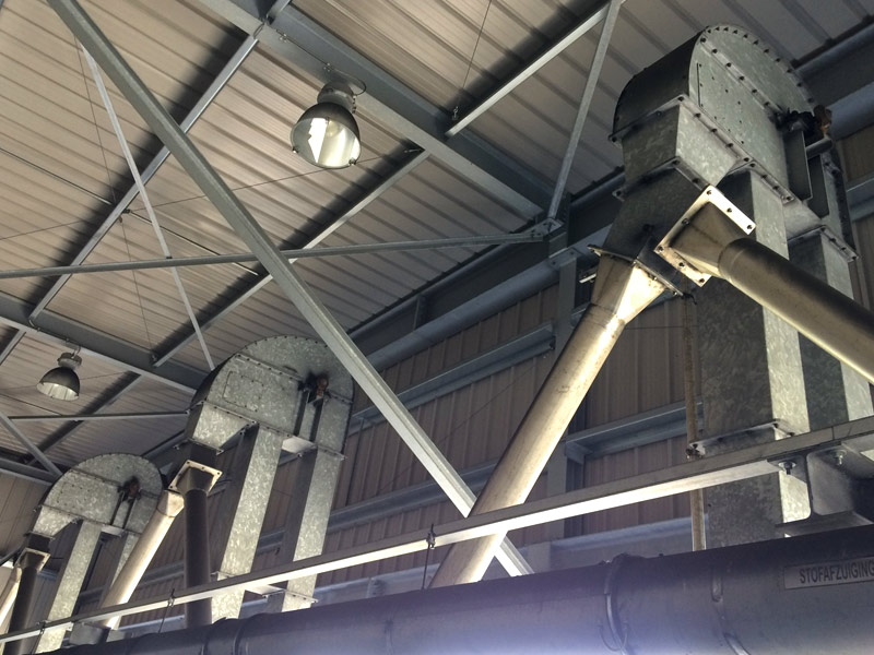Trap met bordes rond filters West Vlaanderen 6
